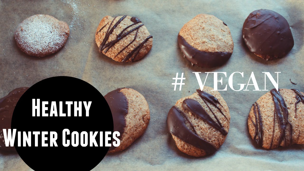 Oil-free Winter Cookies! // VEGAN