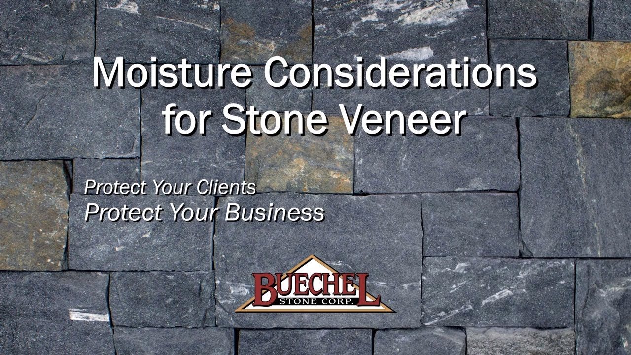 Moisture Management in Natural Stone Veneer Masonry Construction
