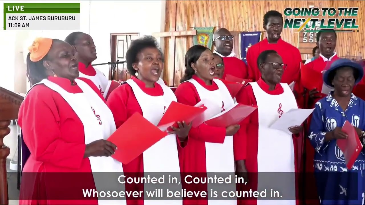 COUNTED IN - ACK ST. JAMES CHURCH BURUBURU CHOIR