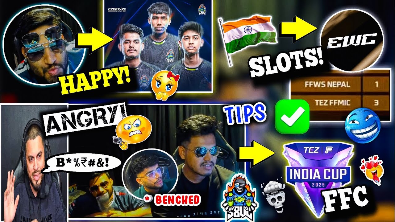 🚨 RONITH x JONTY Bhai COLLABS! 🥵😈 | Why S8UL Choose RONITH LINEUP? 🤯 | 3 🇮🇳Slots in EWC 🤗 | FFC TIPS