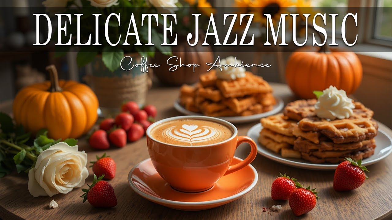 Delicate Jazz Music☕ Bossa Nova background for Relaxing, Great Moods and Happy Moods