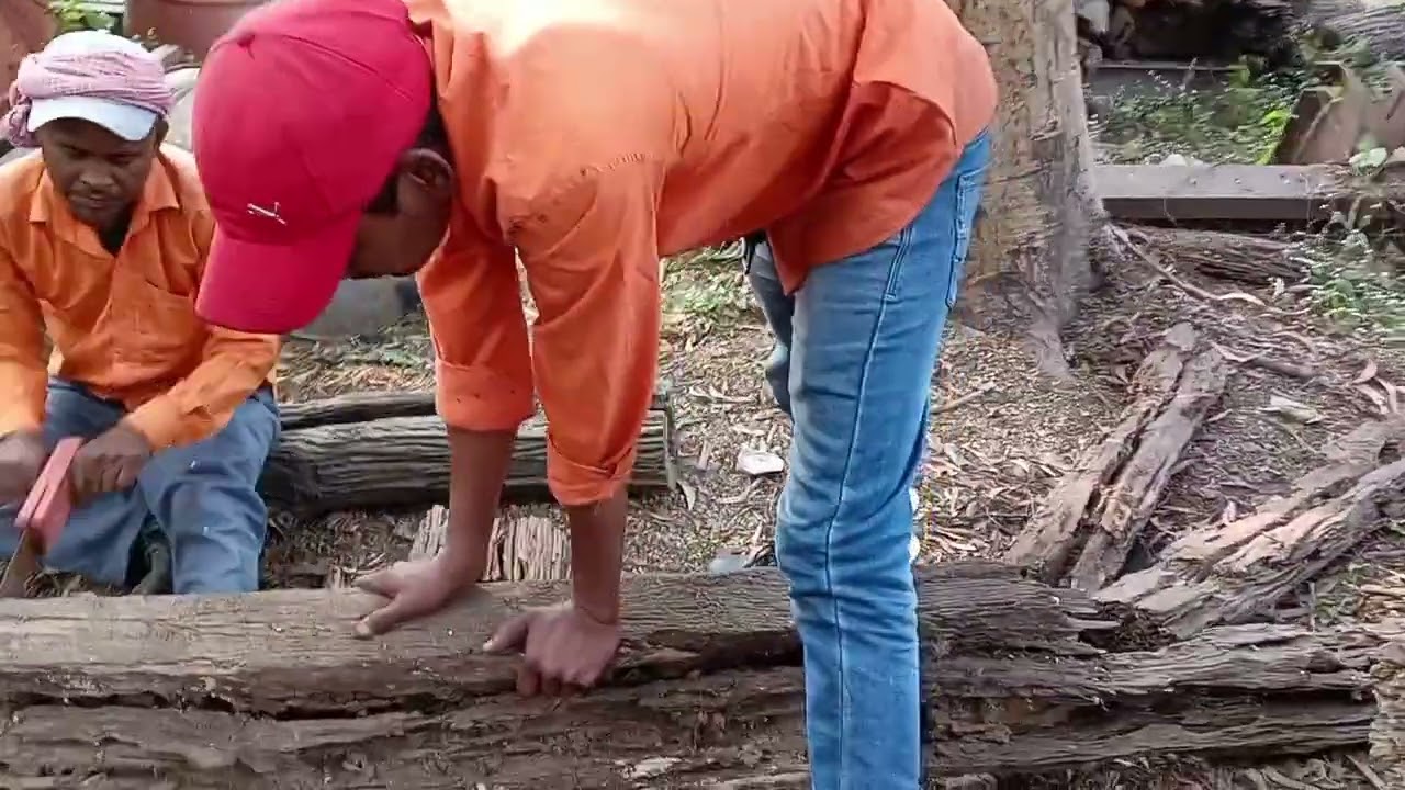 Wooden block cutting #indianrailway #railwaywork #rrcgroupd #train