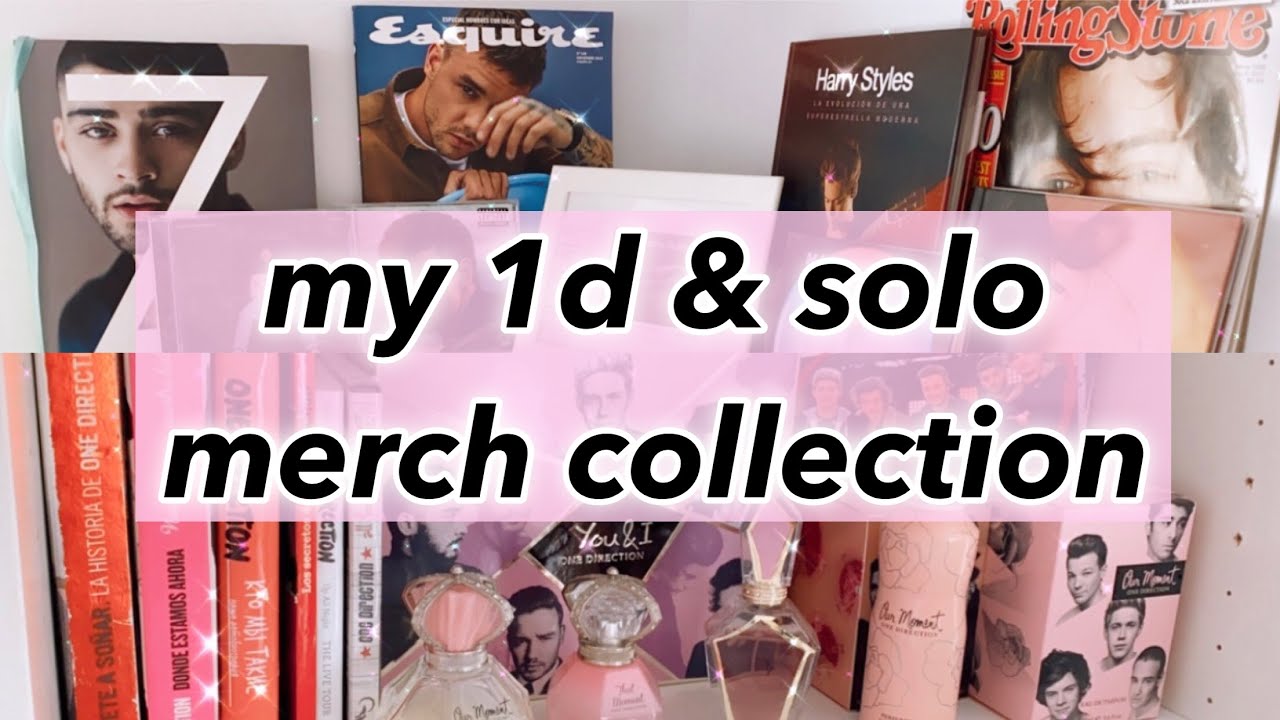 My One Direction + OT5 Solo MERCH COLLECTION