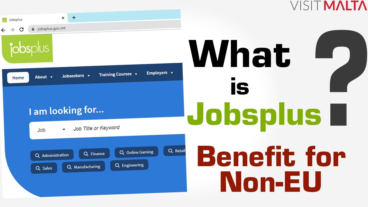 Что такое Jobsplus на МАЛЬТЕ, Jobsplus Мальта Вакансии, Мальта Jobs Plus, Чем Jobsplus полезен дл...