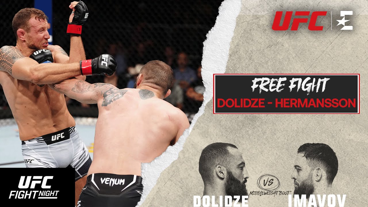 UFC VEGAS 85 | ROMAN DOLIDZE vs. JACK HERMANSSON | UFC FREE FIGHT