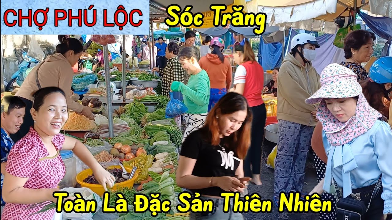 Toàn là Đặc Sãn CHỢ PHÚ LỘC  - Thạnh Trị Sóc Trăng, Quá nhiều hải sản