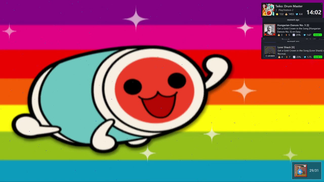 Taiko : Drum Master - EASY SONGS (FINAL) (Evergreen Challenge) (RetroAchievements)