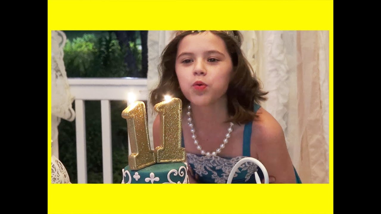EMMA'S 11th BIRTHDAY!  An EVENING OF ELEGANCE!  |  KITTIESMAMA