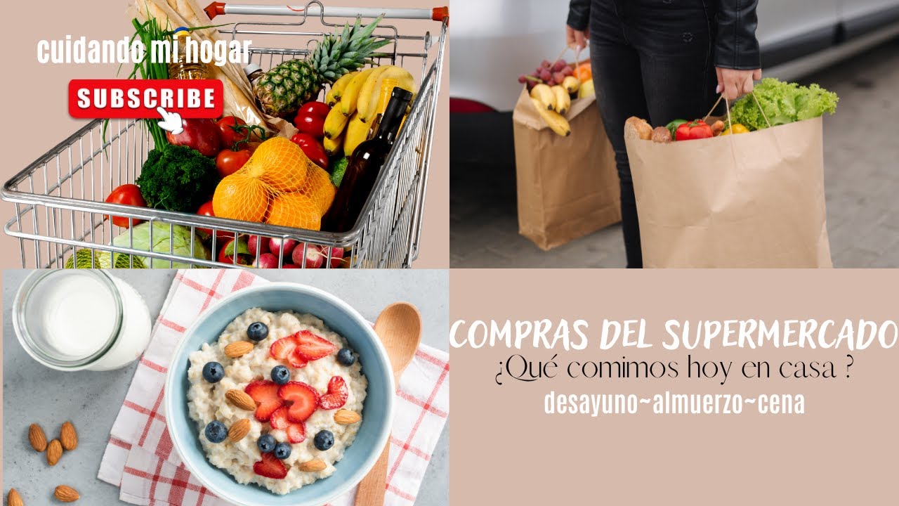 ¿CÓMO HAGO MIS COMPRAS DEL SUPERMERCADO EN BASE A LA PLANIFICACIÓN DE MENÚ SEMANAL?~¿QUÉ COMÍ HOY?