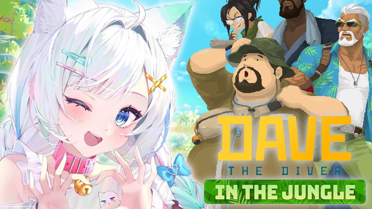 【DAVE THE DIVER JUNGLE DLC】I'm super diver!【Maid Mint Fant&ocirc;me】