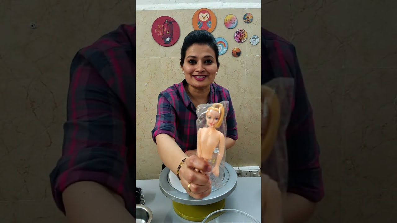 🔴LIVE Class on 2 तरीके के  DOLL CAKE | बिना मोल्ड,बिना Topper,बिना नोजल,बिना अंडा 2 डॉल केक Recipe