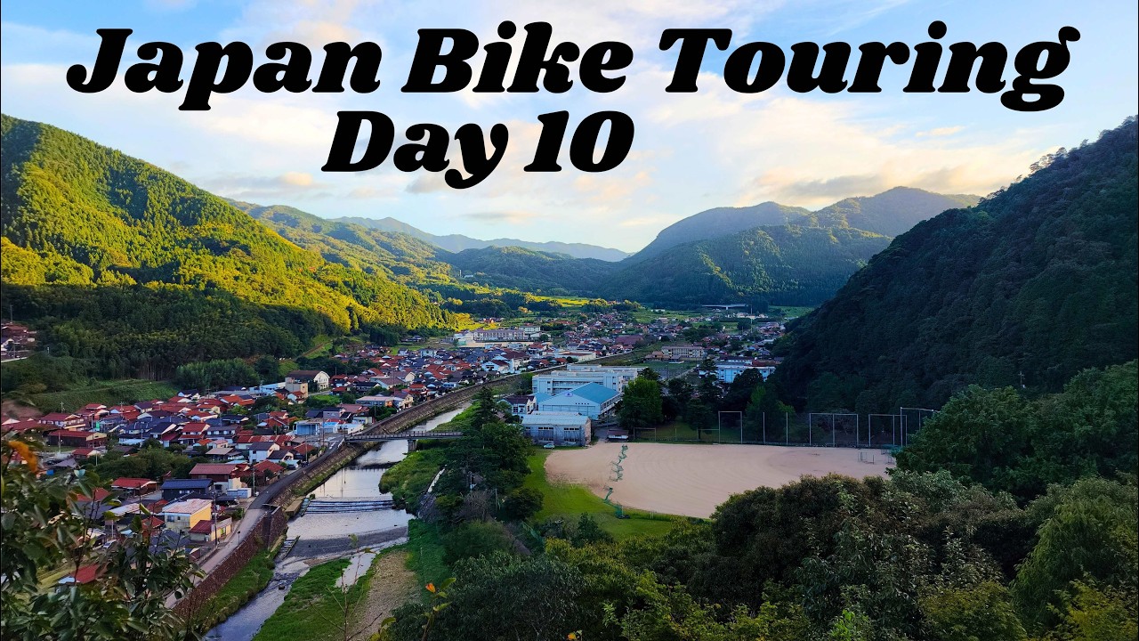 Japan Bike Touring Day 10: Ube - Tsuwano