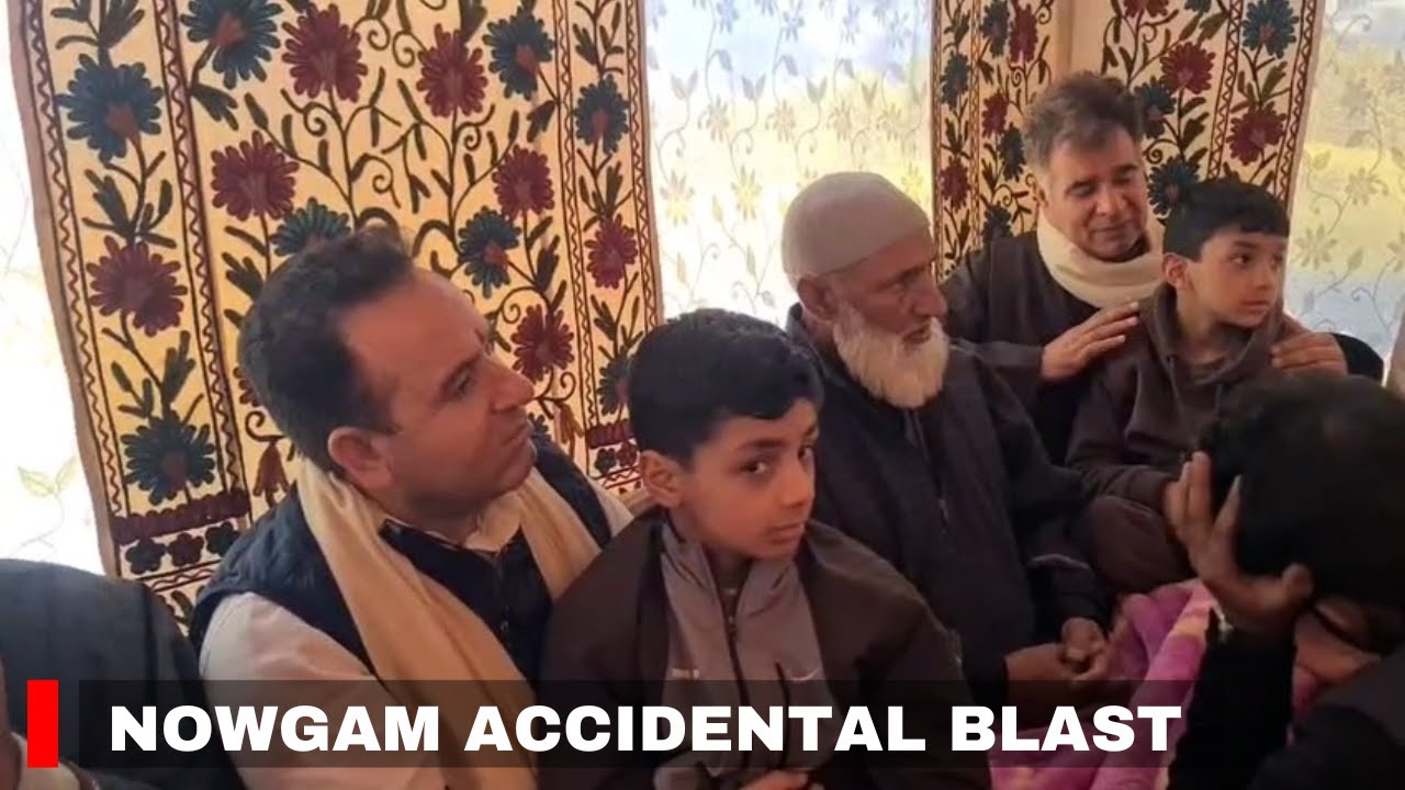 Nowgam Accidental Blast: LOP Visits Insp Asrar Ahmad’s Residence
