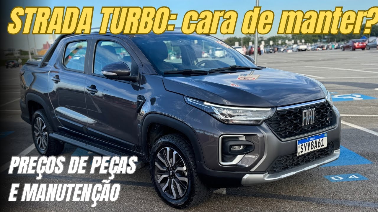 FIAT STRADA TURBO USADA: quanto custa a manuten&ccedil;&atilde;o? Consumo? Pe&ccedil;as?