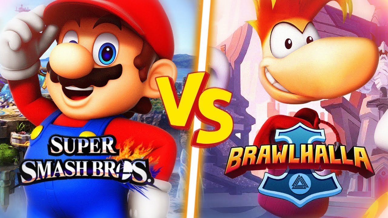 Brawlhalla VS. Super Smash Bros | Batalha de Mestres [Part. Flash Beats]