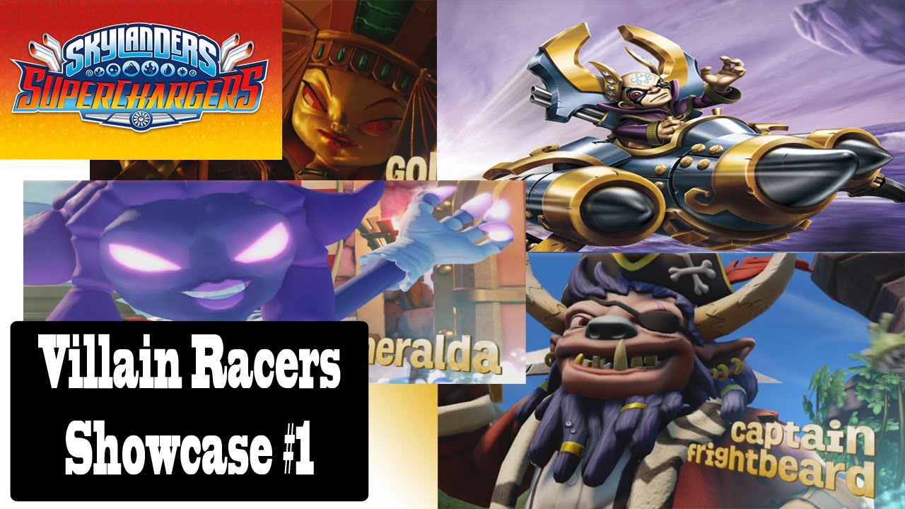 Skylanders Superchargers: (PS3) Villain Racers Showcase #1