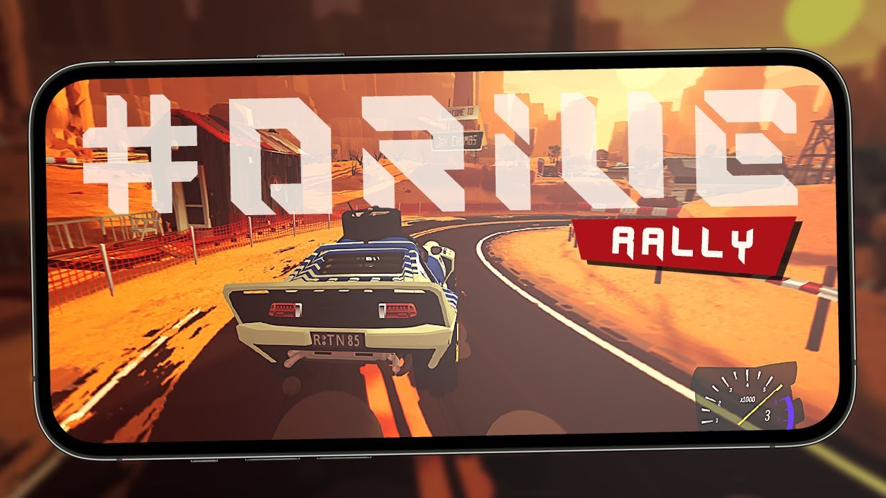 #DRIVE Rally - Мультяшные Ралли с красивым визуалом (iPhone 13 Pro Max)