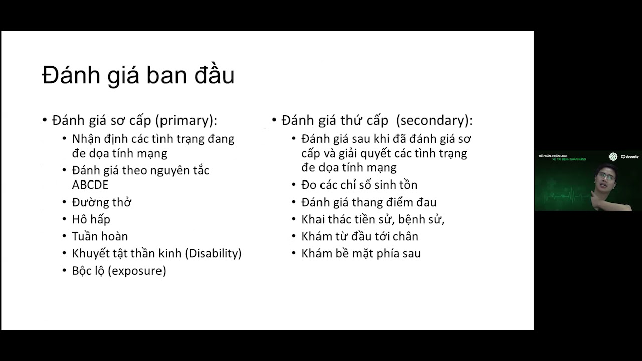 Tiếp cận bệnh nhân cấp cứu