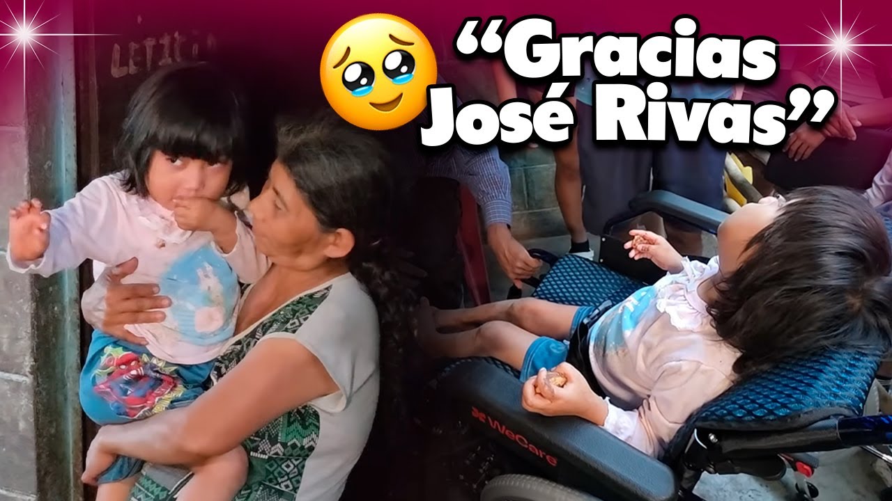 Estrella esta feliz con su Silla de ruedas Gracias a José Rivas 🥹😍