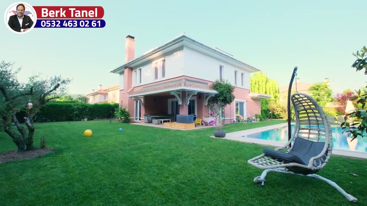 Ömerli Kasaba Evleri 3.Etap 347 m2 6+1 Havuzlu Müstakil Villa