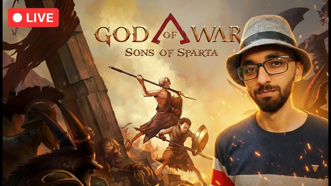 🔴 The Exploration Is Amazing😍!! | God of War: Sons of Sparta LIVE - Part 3