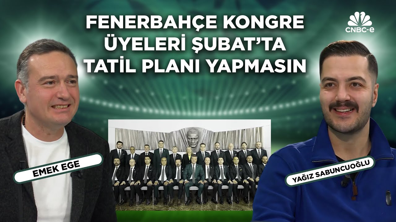 Fenerbah&ccedil;e'de Yakın Zamanda Kongre Olabilir Mi? | Yağız Sabuncuoğlu
