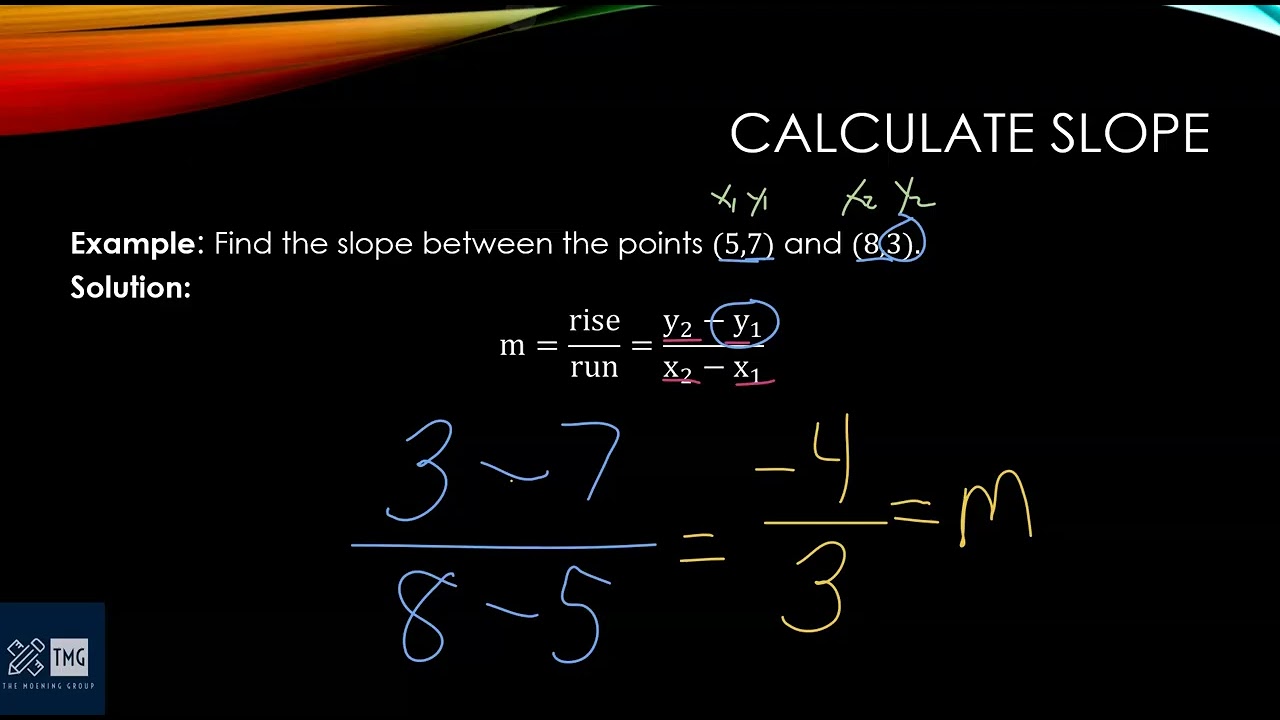 Calculate Slope