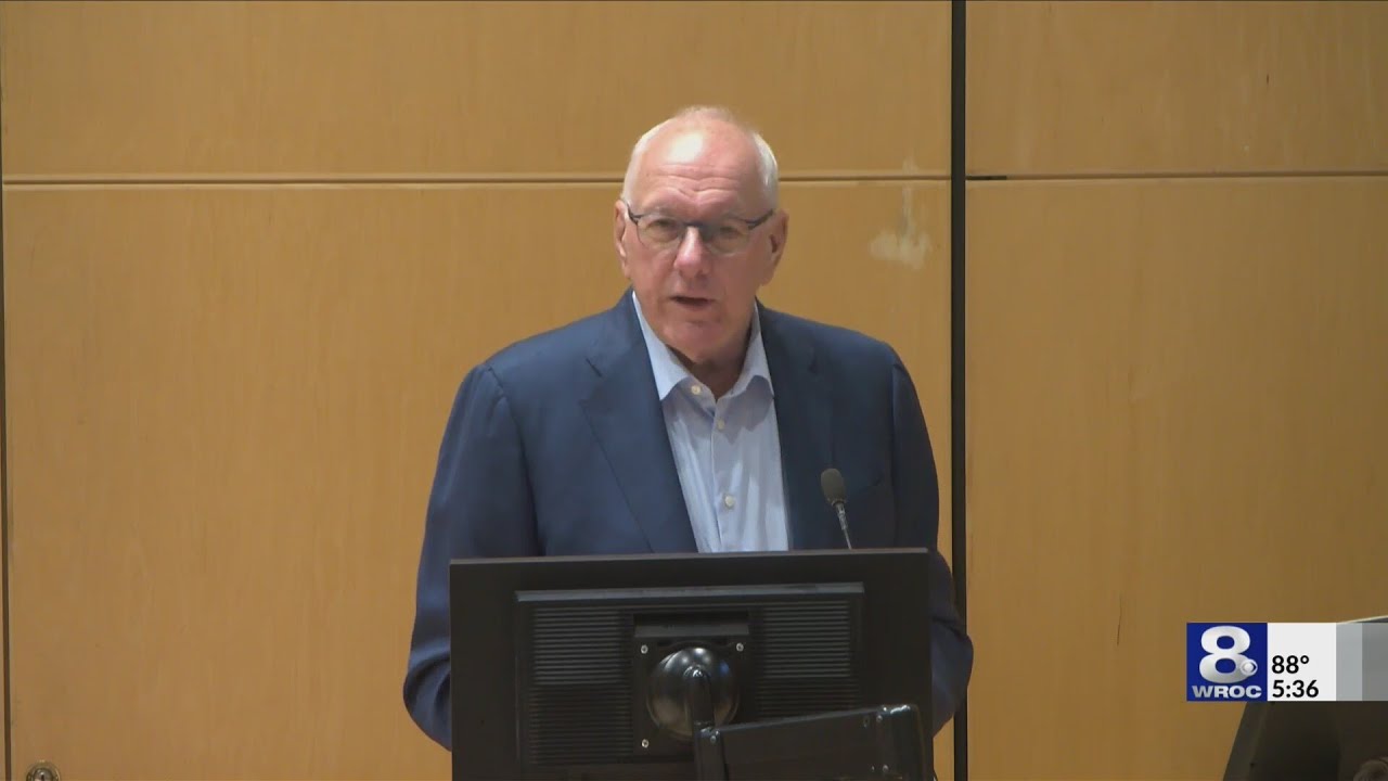 Ex-Syracuse coach Boeheim inspires hospital support group
