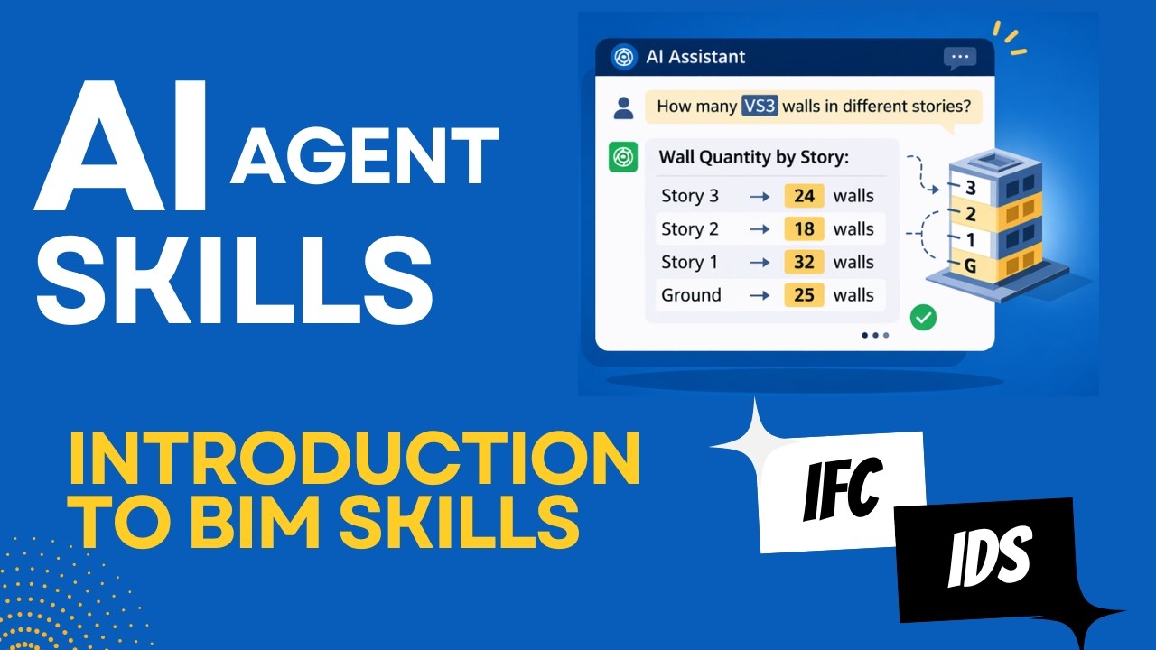 Introduction to AI agent BIM Skills