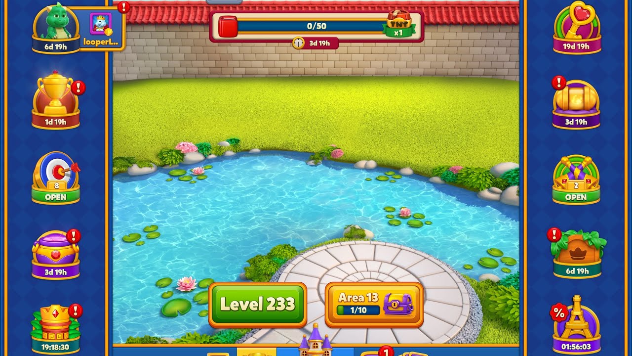 Royal Match Tutorials | Levels 233-242 First Try | Dragon Nest Day 4 Part 1