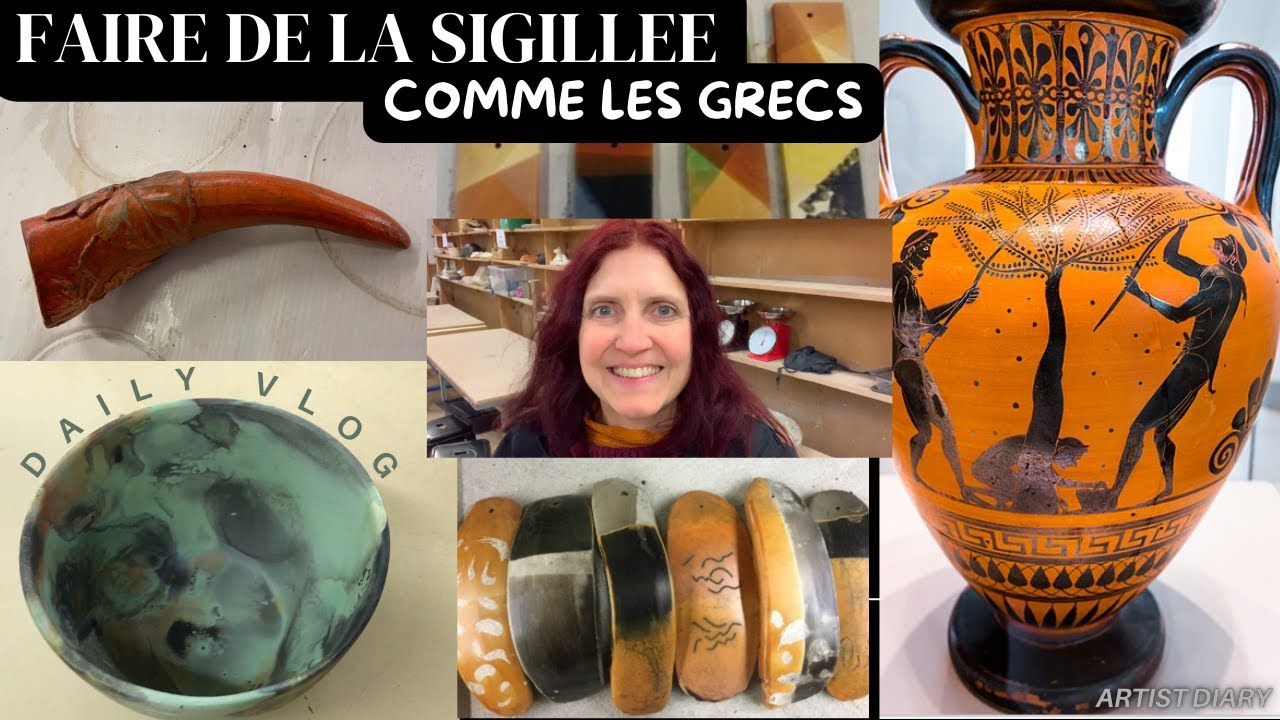 Vlog 21 Comment faire de la Sigillée comme les Grecs