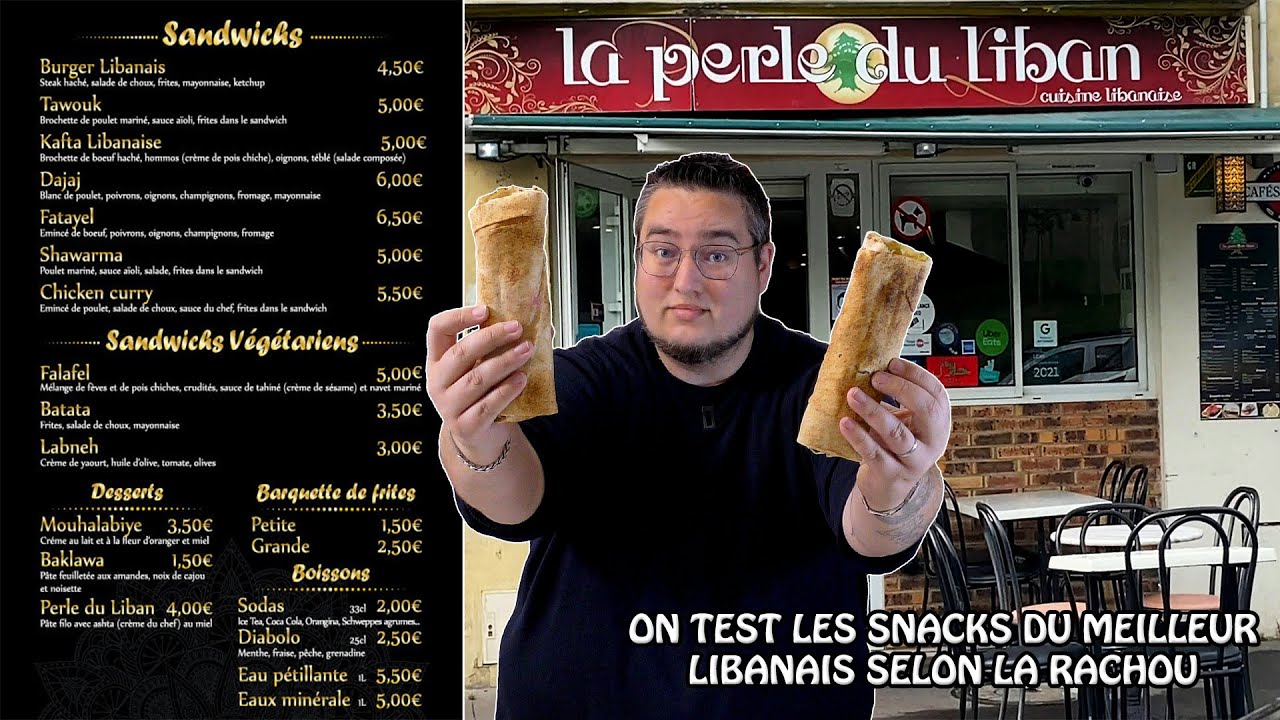 Le MEILLEUR LIBANAIS de CAEN selon la Rachou s'appelle LA PERLE DU LIBAN