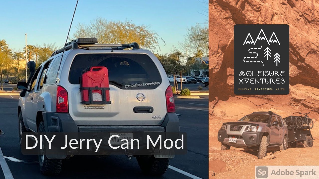 How-to install Jerry Can Mount Mod for Nissan Xterra