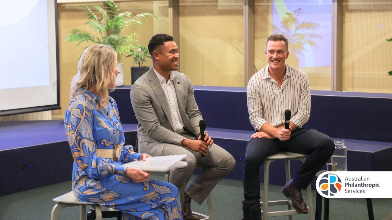 Nedd Brockmann + Noah Yang | Australian Philanthropic Services & Philanthropy Australia