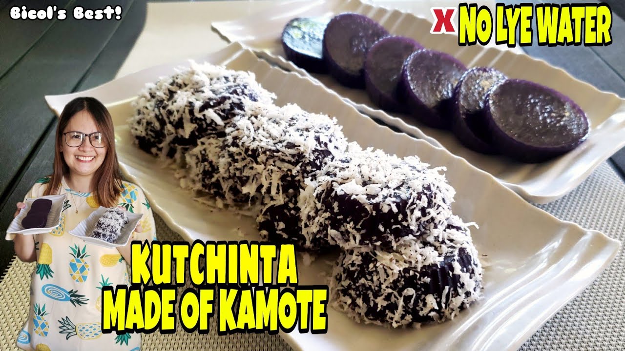 UBE KAMOTE KUTCHINTA / KUTSINTA NO LYE WATER | PATOK NA NEGOSYO | StrawBerry-Gery
