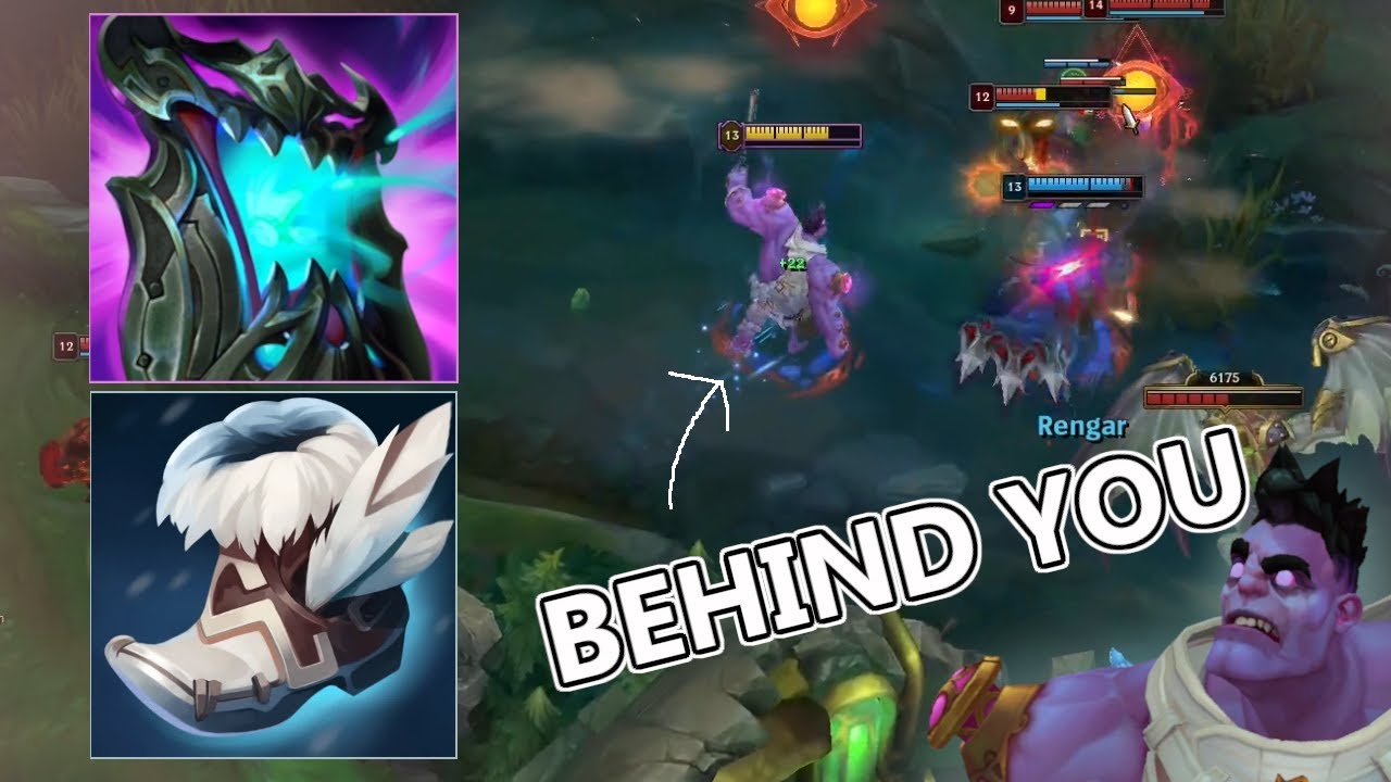 Flanking the ENTIRE enemy team with UNENDING SPEEDSTER Mundo!