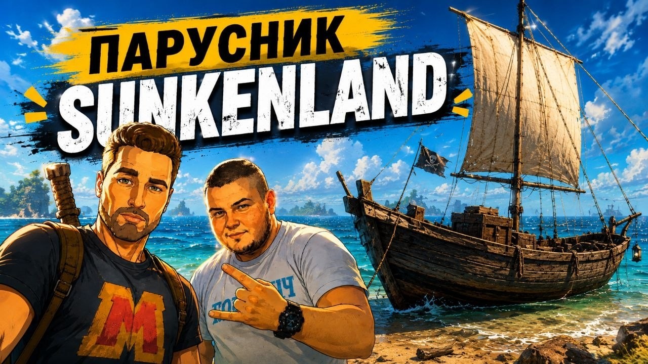 ОБНОВЛЁННЫЙ SUNKENLAND ➤ ПЕРВАЯ ЛОДКА