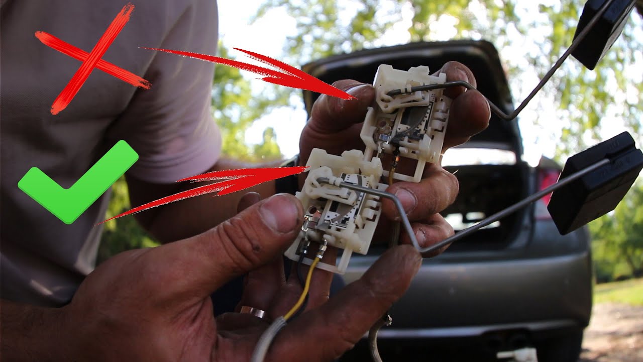 ЗАМЕНА ДАТЧИКА УРОВНЯ ТОПЛИВА. Если датчик показывает пустой бак honda civic 4d и другие авто