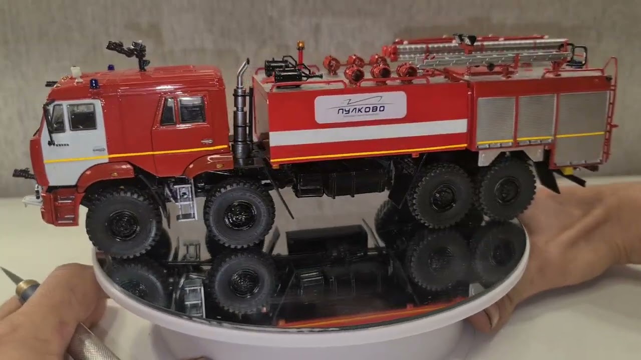Сборная модель АА 13-60 на базе Камаз 6560 от AVD Models. Модель которую я запомню на всю жизнь)))