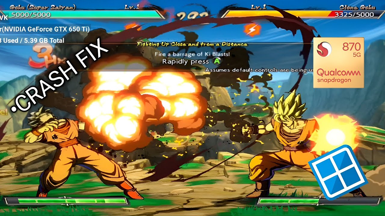 Dragon Ball Fighterz | Winlator Bionic Ludashi 2.8.2 | 6GB RAM SNAPDRAGON 870 | POCO F3 