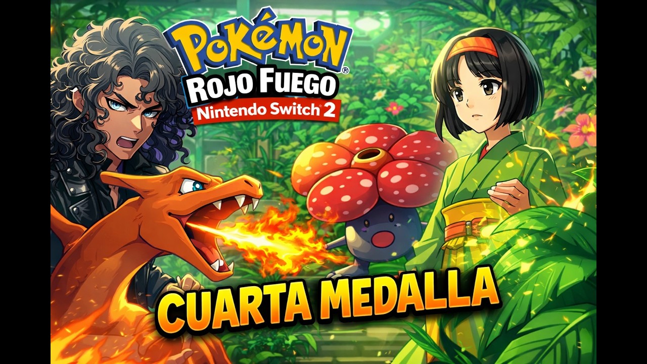 Pokémon Fire Red Versión Nintendo Switch 2 Parte 5