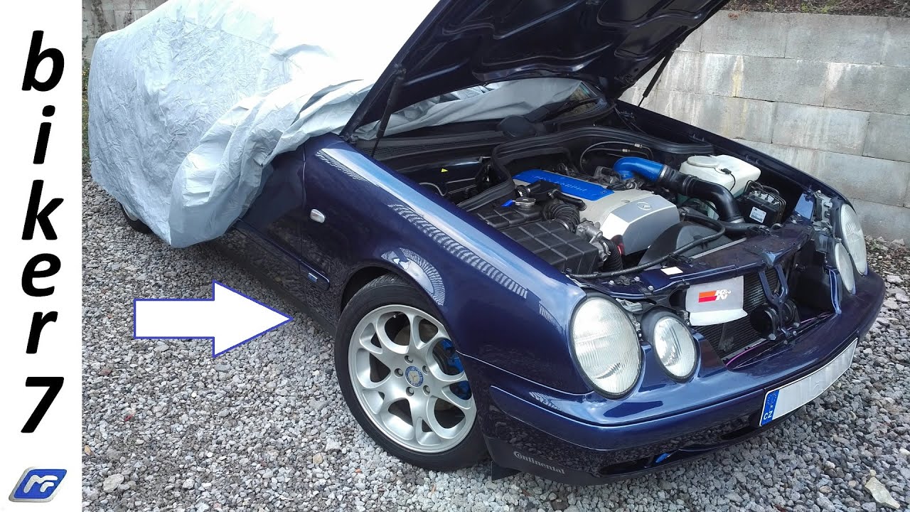 How to remove the front Fender / Jak sundat přední blatník - Mercedes-Benz CLK W208