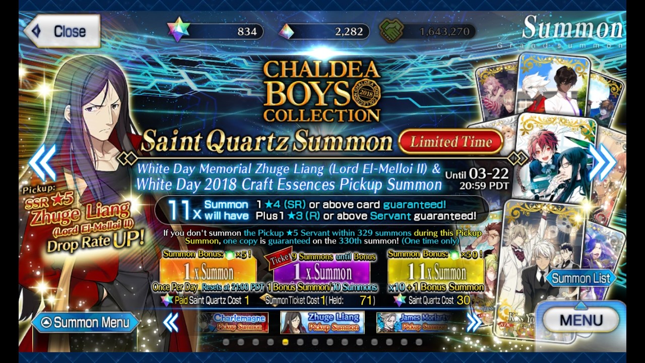 Rolling for Zhuge Liang (Lord El-Melloi II)