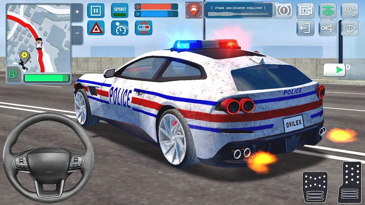 Police Sim 2022 Update: New Ferrari GTC4Lusso Gameplay & Pursuit