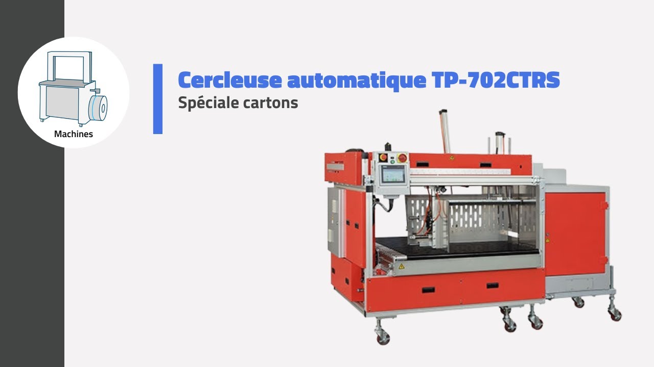 //CERCLEUSE AUTOMATIQUE// spéciale carton TP-702CTRS