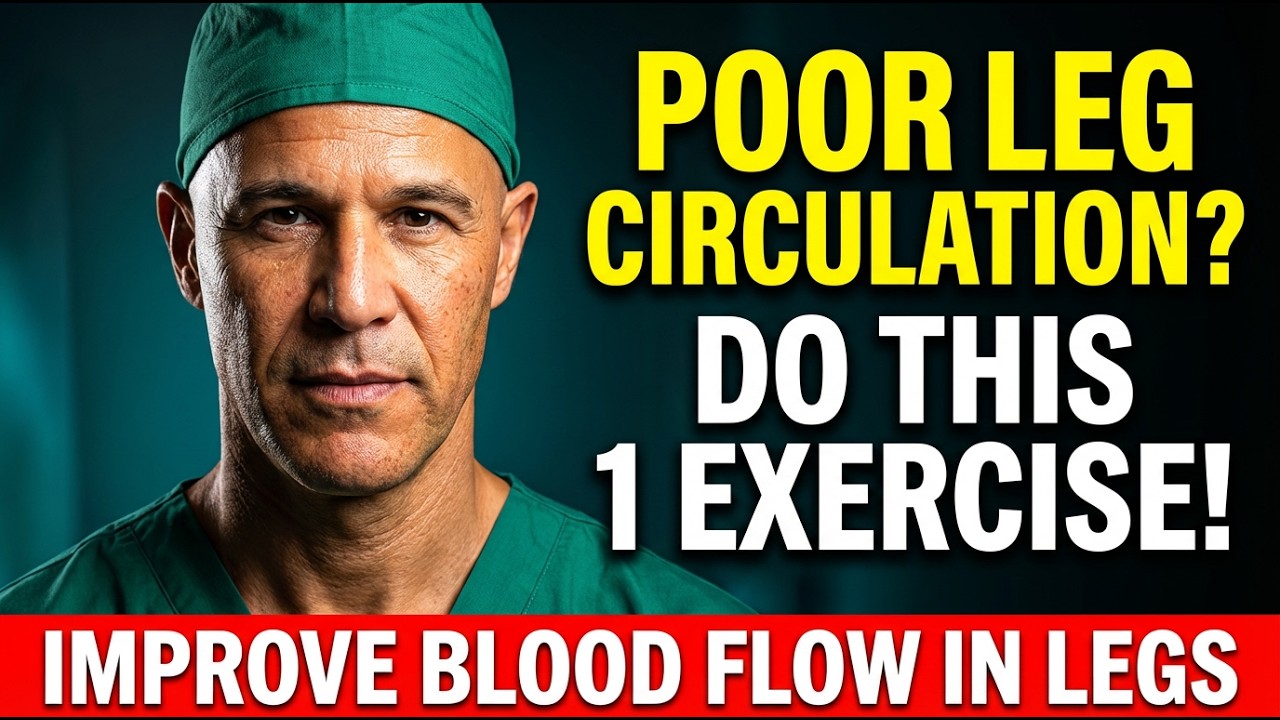 1 Easy Exercise That Helps Increase Blood Flow to Your Feet Fast