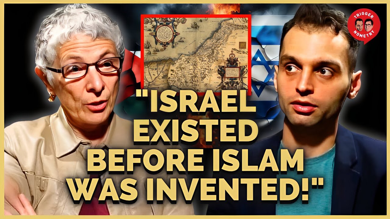 Host Visibly SHOCKED When Melanie Phillips Brings Proof Israel Belongs To The Jews!