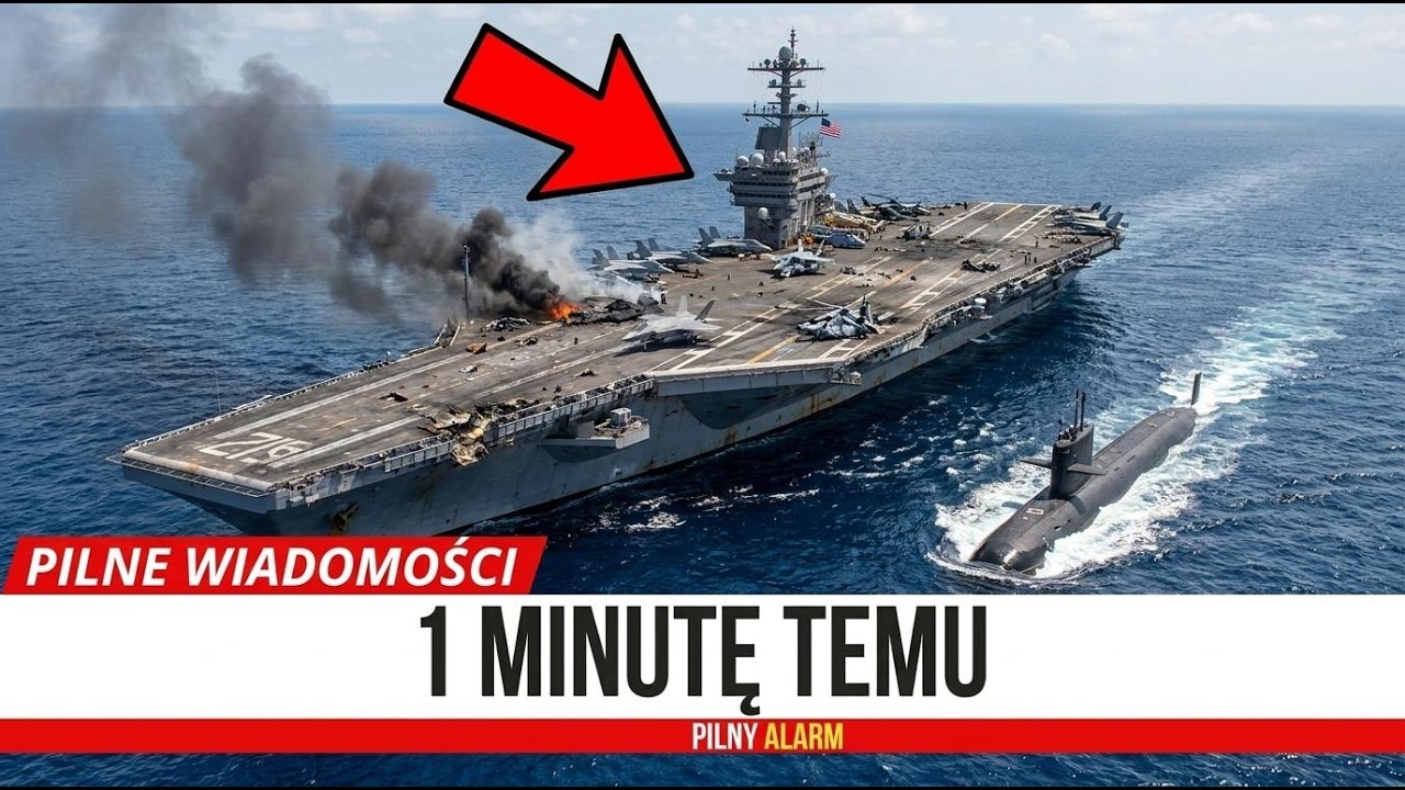 Rosyjski okręt podwodny Yasen śledził USS Abraham Lincoln