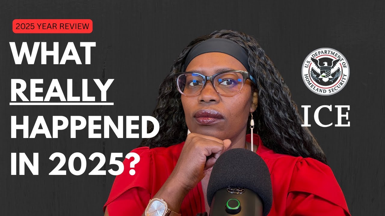 2025 U.S. Immigration Year Review | Travel Bans, Self-Deport Bonus, DV Pause, & Green Card Changes