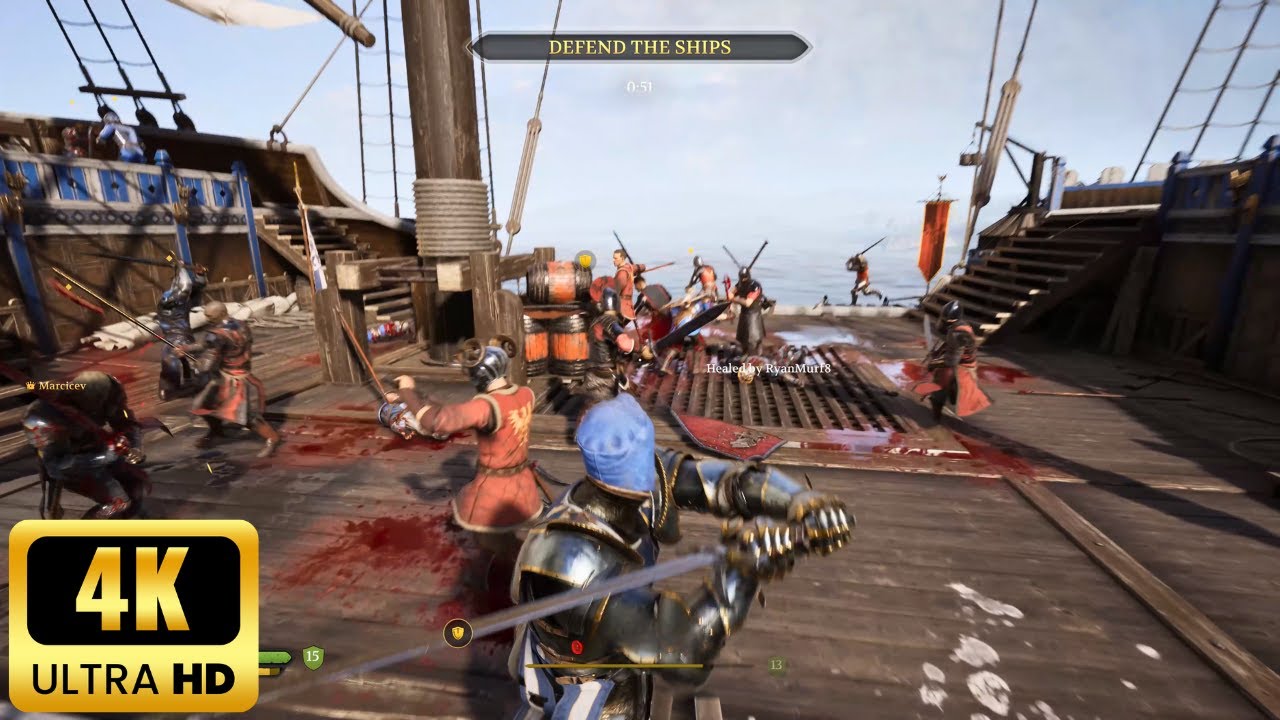 Chivalry 2 | Galencourt Defense with Knight & Messer Gameplay